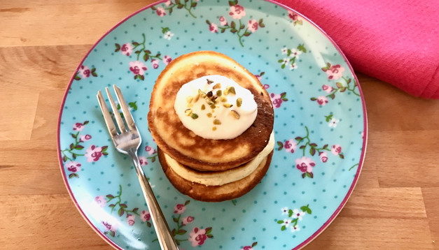 Pancakes albumi e ricotta senza glutine