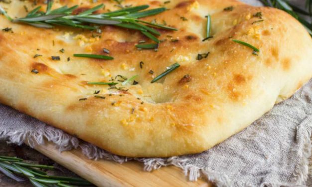 Focaccia al rosmarino senza glutine veloce